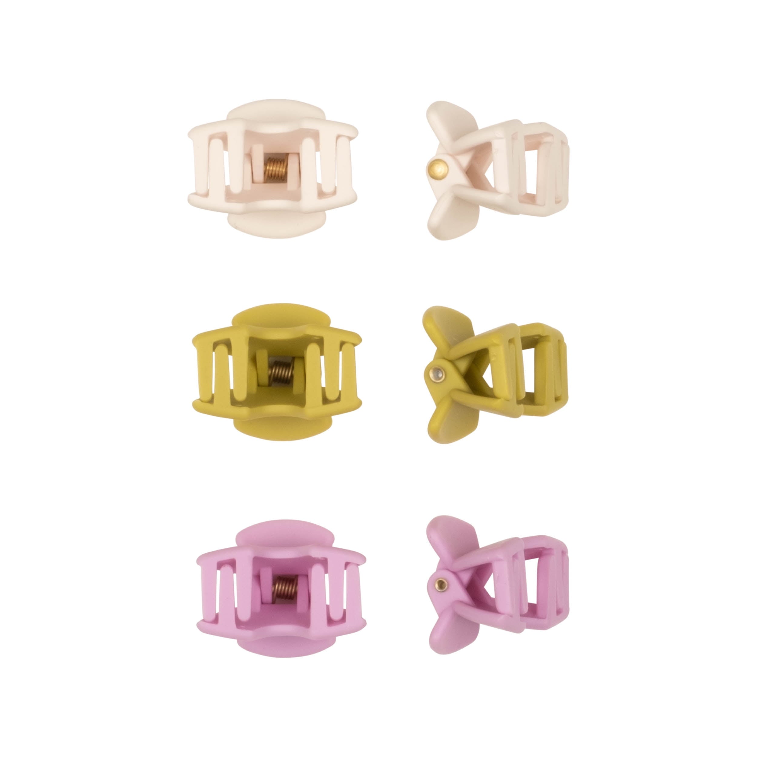 Tru x Maeberry Small Claw Clips, Trendy Hair Accessories for Women & Girls, 6 Ct - Image 3