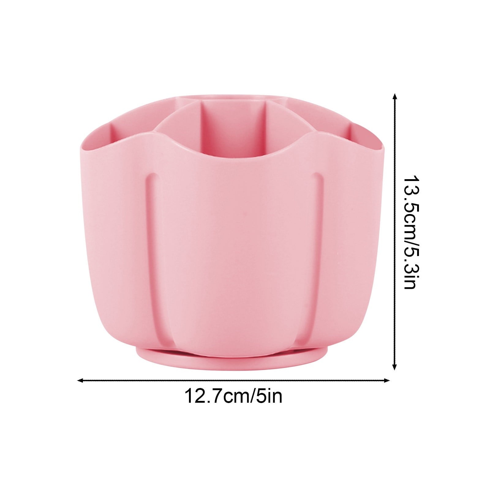 Pencil Pen Holder for Desk, 6 Slots Desktop Organizer, Cute Pen Organizers Stationery Supplies for Office Home & Art ... - Image 3