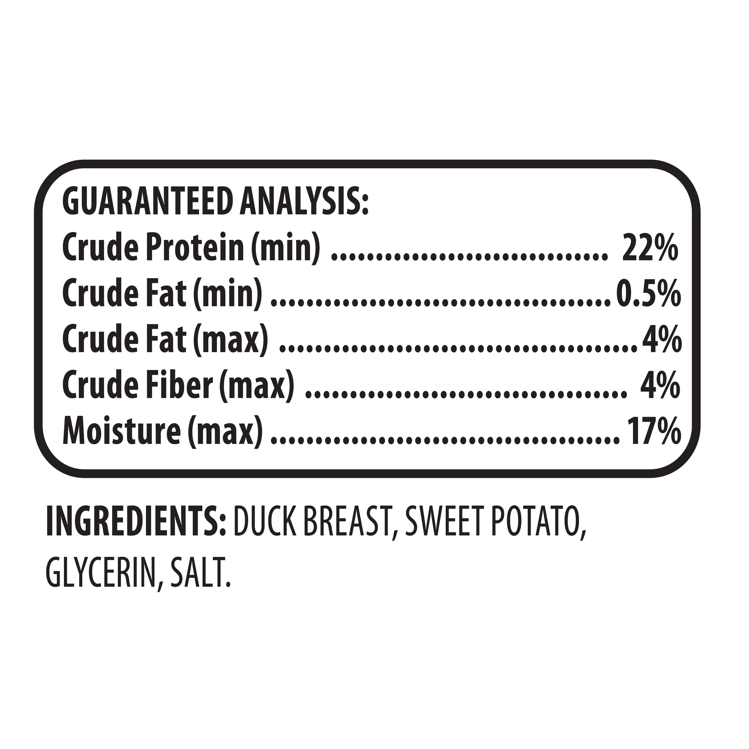 Sweet Potato Wrapped with Duck Premium Treats for Dogs, 16 oz Bag - Image 4