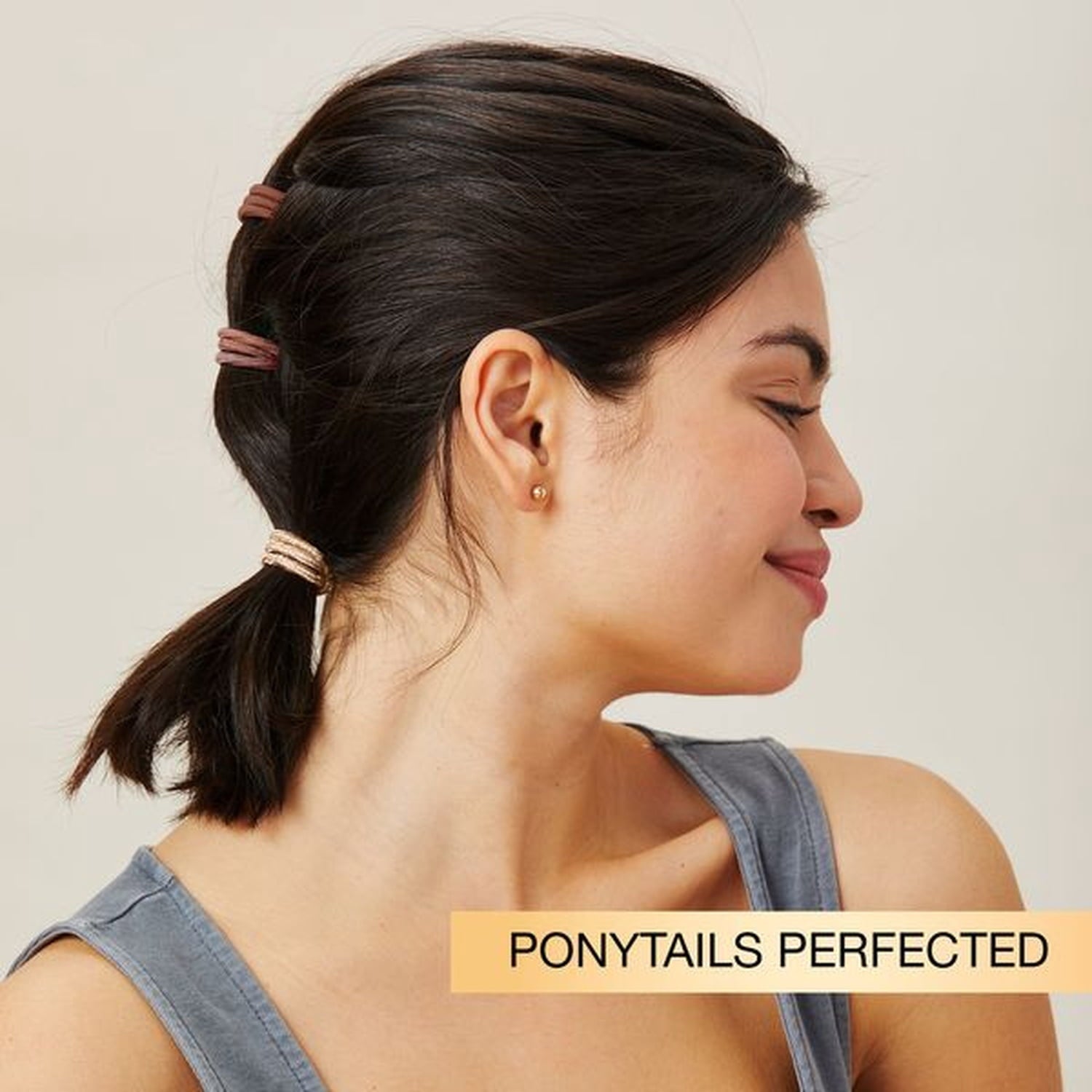 Value Pack Multi-Color Ponytail Holder Hair Ties, Multi-Color, 60 Ct - Image 3