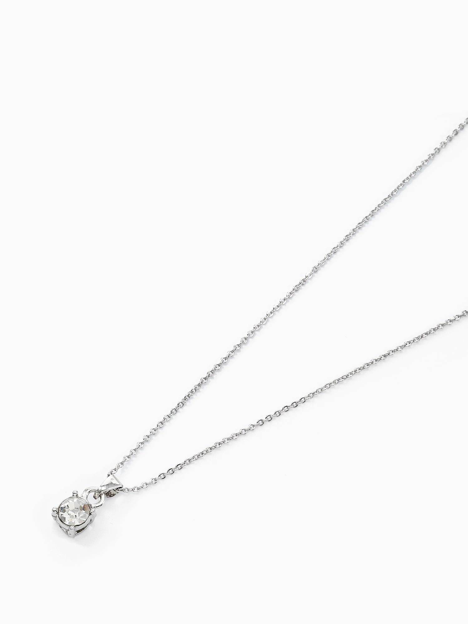 Women's Solitaire Pendant Necklace - Image 3