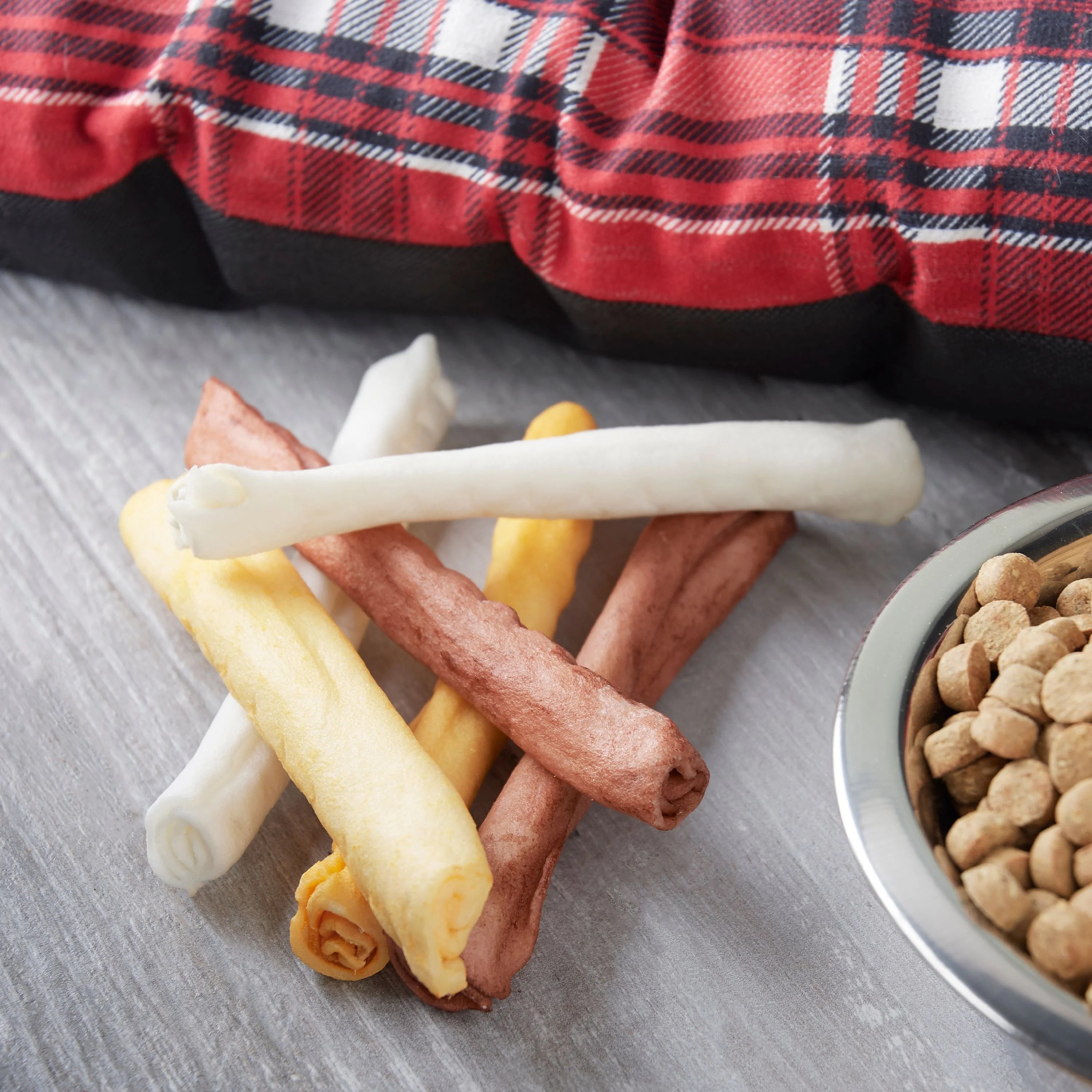 Rawhide Rolls, Variety Pack, Chews for Dogs, 9.31 oz, 16 Count, Dry - Image 2