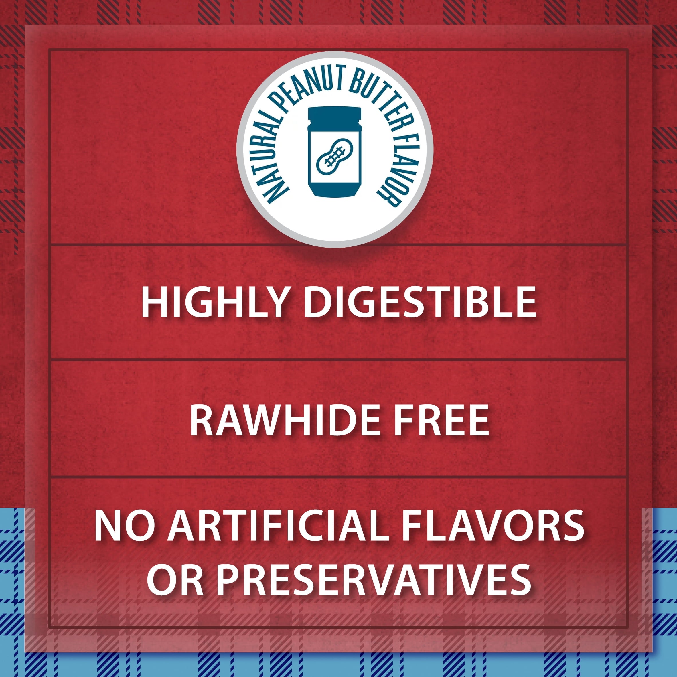 Rawhide Free Peanut Butter Retriever Sticks, 3.5 oz, 10 Count - Image 4