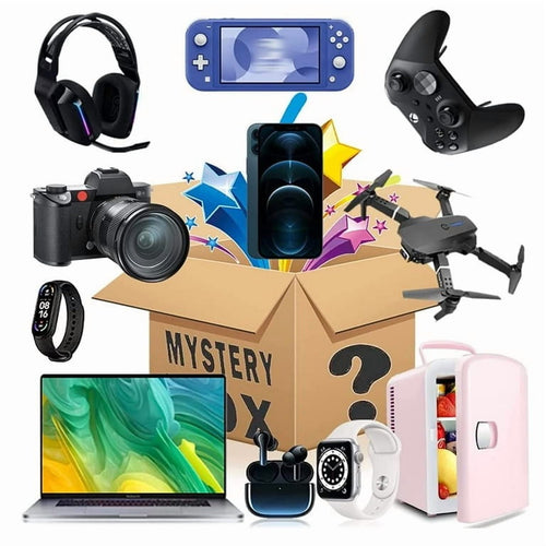 & Stocking Filler Box: 2-20 Random Home Electronics & Gadgets - Premium Black Box Collection