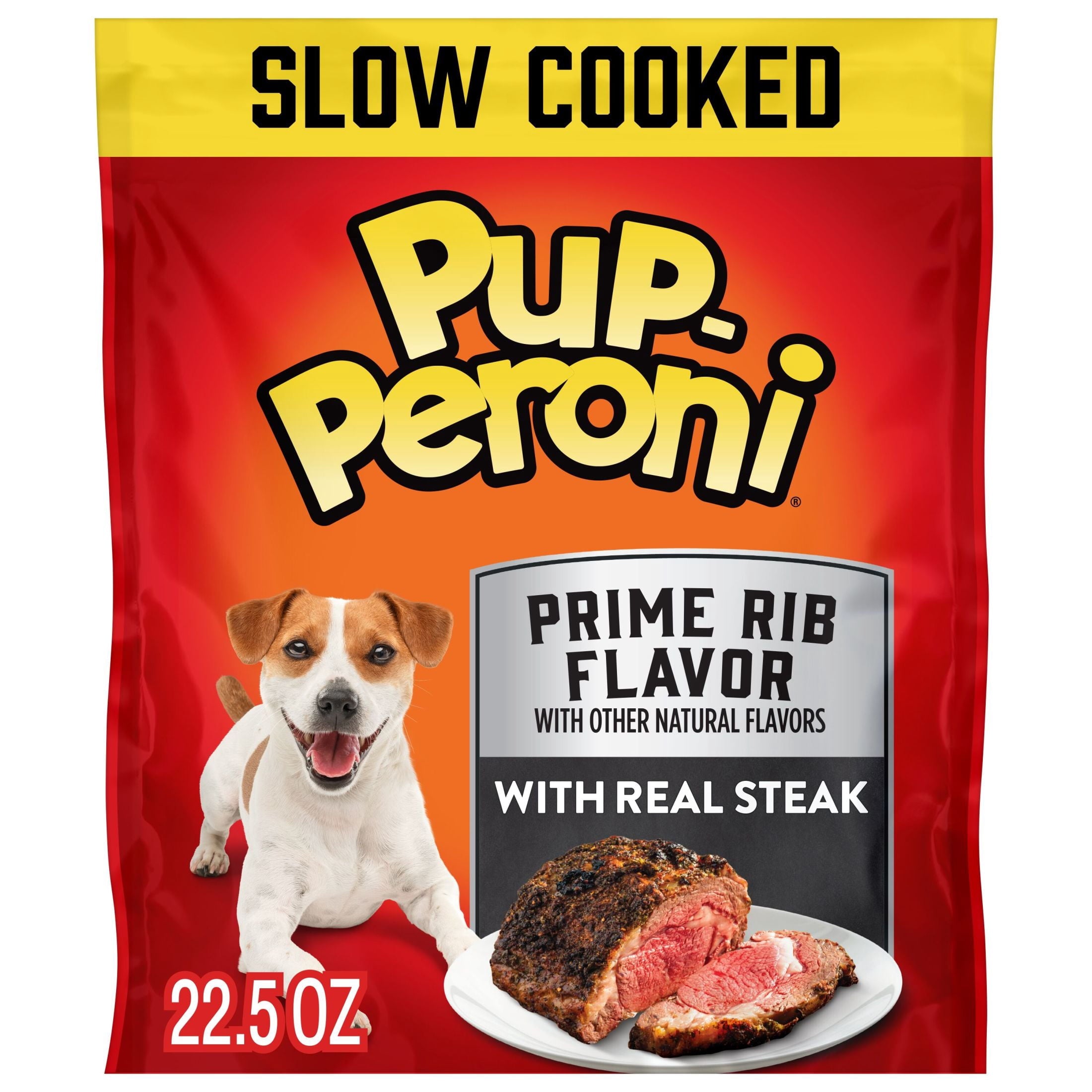 Pup Peroni Prime Rib Flavor Dog Treats, 22.5 oz Bag
