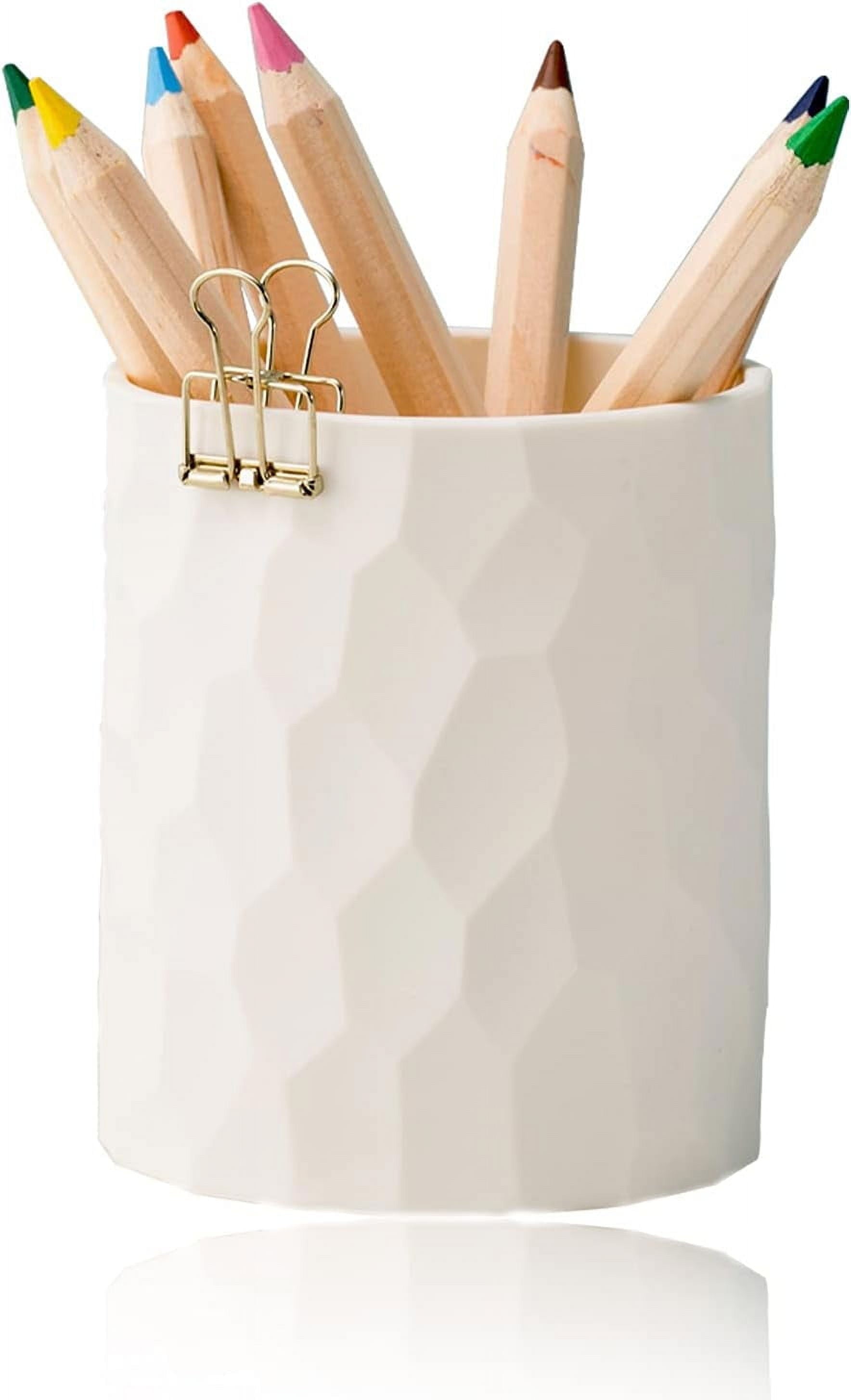 Silicone Pen Holder, Nordic Modern Minimalist Makeup Organizer for Desk, Waterproof Office Supplies, Multifunctional ...